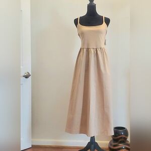 Old Navy Beige Maxi Dress